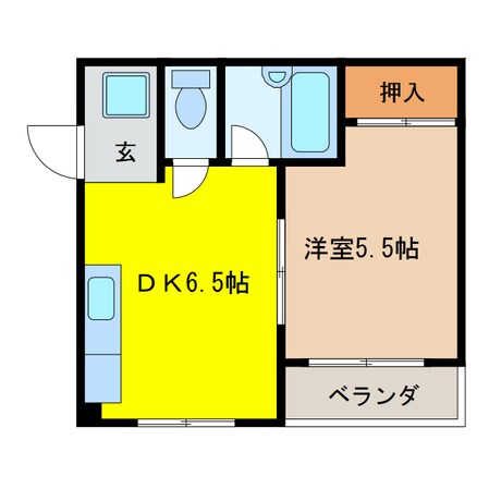 SOCIA長良の物件間取画像